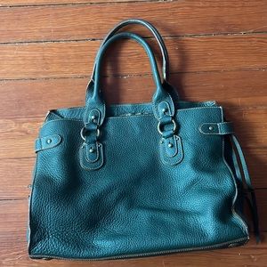 Hunter Green J. Crew Purse